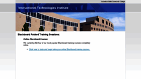 What Iti.cscc.edu website looked like in 2018 (6 years ago)