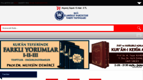 What Ilahiyatvakfi.com website looked like in 2018 (5 years ago)