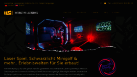 What Interactive-lasergames.com website looked like in 2018 (6 years ago)