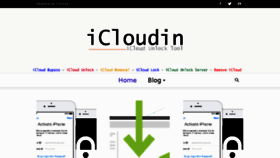What Icloudin.org website looked like in 2018 (6 years ago)