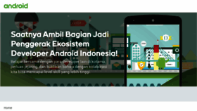 What Indonesiaandroidkejar.id website looked like in 2018 (6 years ago)