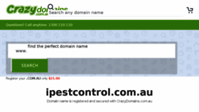 What Ipestcontrol.com.au website looked like in 2018 (5 years ago)