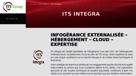 What Itsintegra.com website looked like in 2018 (6 years ago)