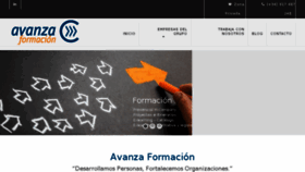 What Institutoavanza.com website looked like in 2018 (6 years ago)
