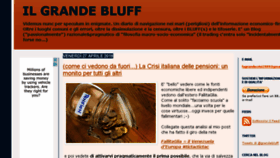 What Ilgrandebluff.info website looked like in 2018 (6 years ago)