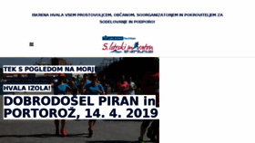What Istrski-maraton.si website looked like in 2018 (6 years ago)