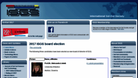 What Isgs.org website looked like in 2018 (6 years ago)