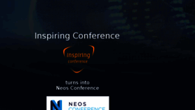 What Inspiring-conference.com website looked like in 2018 (6 years ago)