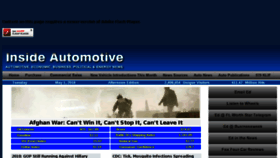 What Insideautomotive.com website looked like in 2018 (6 years ago)