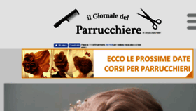 What Ilgiornaledelparrucchiere.it website looked like in 2018 (6 years ago)