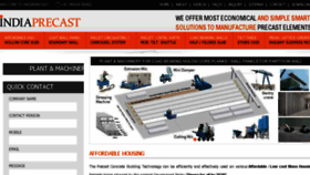 What Indiaprecast.com website looked like in 2018 (6 years ago)