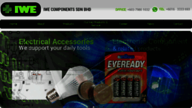 What Iwecomponents.com website looked like in 2018 (5 years ago)