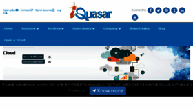 What Iquasar.com website looked like in 2018 (6 years ago)