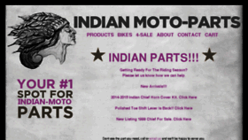 What Indianmotoparts.com website looked like in 2018 (5 years ago)
