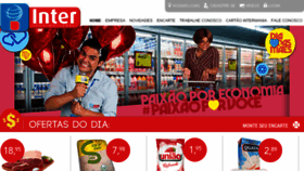 What Intersuper.com.br website looked like in 2018 (6 years ago)