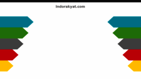 What Indorakyat.com website looked like in 2018 (5 years ago)