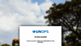 What Intra.unops.org website looked like in 2018 (6 years ago)