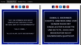 What Ichschlafimtoaster.de website looked like in 2018 (6 years ago)