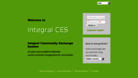 What Integralces.net website looked like in 2018 (6 years ago)