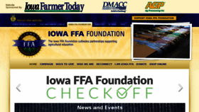 What Iowaffafoundation.org website looked like in 2018 (5 years ago)