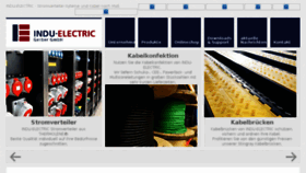 What Indu-electric.de website looked like in 2018 (6 years ago)