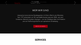 What Interactive-tools.de website looked like in 2018 (5 years ago)