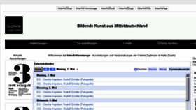 What Interartvernissage.de website looked like in 2018 (6 years ago)