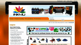What Ink4u.ca website looked like in 2018 (6 years ago)