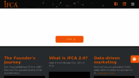 What Ifca.com.my website looked like in 2018 (5 years ago)
