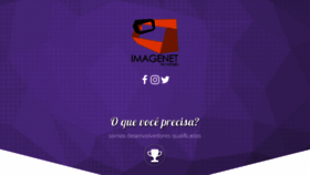 What Imagenet.com.br website looked like in 2018 (6 years ago)