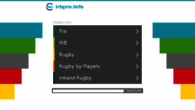What Irbpro.info website looked like in 2018 (6 years ago)