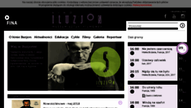 What Iluzjon.fn.org.pl website looked like in 2018 (6 years ago)