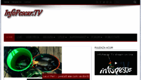 What Infopescar.tv website looked like in 2018 (6 years ago)