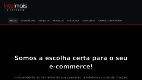 What Intelmais.com.br website looked like in 2018 (5 years ago)