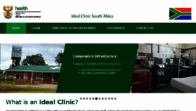 What Idealclinic.org.za website looked like in 2018 (5 years ago)