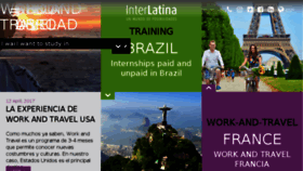 What Interlatina.org website looked like in 2018 (5 years ago)