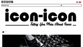 What Icon-icon.com website looked like in 2018 (5 years ago)