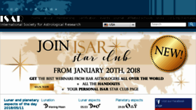 What Isarastrology.org website looked like in 2018 (5 years ago)