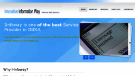 What Iinfoway.com website looked like in 2018 (5 years ago)