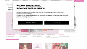 What Iciparisxl.be website looked like in 2018 (5 years ago)