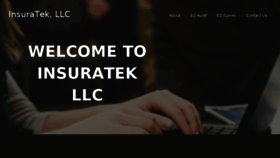 What Insuratek.com website looked like in 2018 (5 years ago)