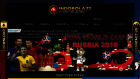 What Indobola77.com website looked like in 2018 (5 years ago)