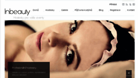 What Inbeauty.cz website looked like in 2018 (8 years ago)