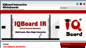 What Iqboard.ie website looked like in 2018 (6 years ago)