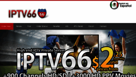 What Iptv66.tv website looked like in 2018 (6 years ago)