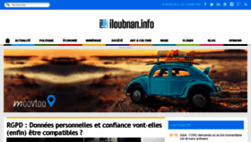 What Iloubnan.info website looked like in 2018 (6 years ago)