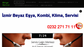 What Izmirservisi1.com website looked like in 2018 (6 years ago)