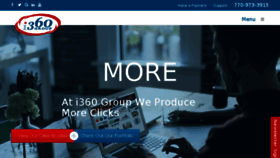 What I360group.com website looked like in 2018 (6 years ago)