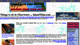What Islandtime.com website looked like in 2018 (5 years ago)