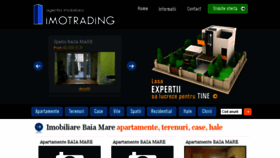 What Imotrading.ro website looked like in 2018 (5 years ago)